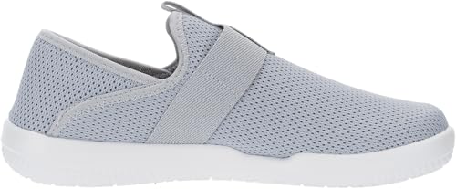 WHITIN Mens Water Shoes Size 13 Quick Dry Summer Aqua Slip On Mesh Walking Fashion Casual Travel Tennis Sneakers Grey 474