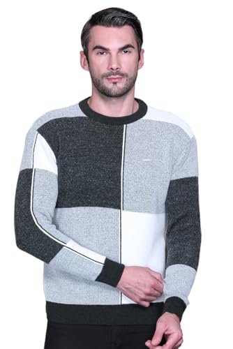 Image of GODFREY Full Sleeve Woolen Sweater for Man Winter Wear - Round Neck Pullover Regular Fit