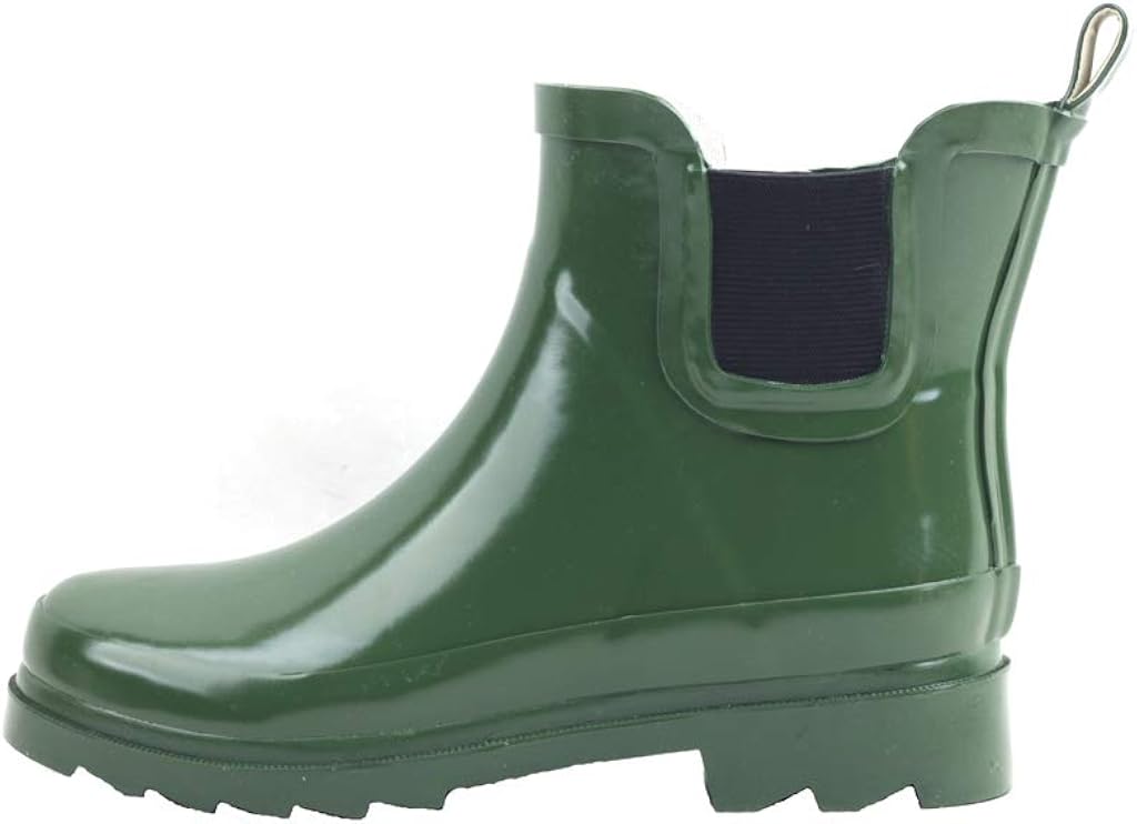 sh18es Shoes8teen Womens Short Rain Boots Prints & Solids
