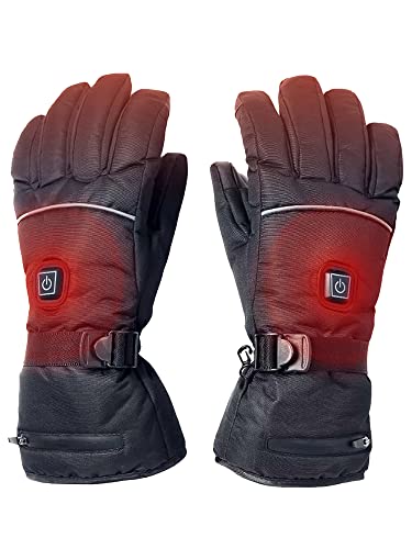 Lazyspace Wen Gants chauffants d'hiver pour femme avec thermostat 1 paire de gants de randonnée en polyuréthane à trois vitesses Cover
