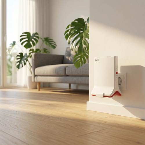 Wandhouder voor Fritz!Repeater 6000 & 3000 - stekkerhouder | eenvoudige montage | snel en zonder gereedschap in enkele seconden geïnstalleerd - Afbeelding 3