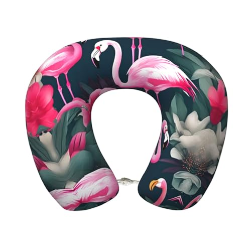 Almohada de viaje de espuma viscoelástica ajustable miniatura 1