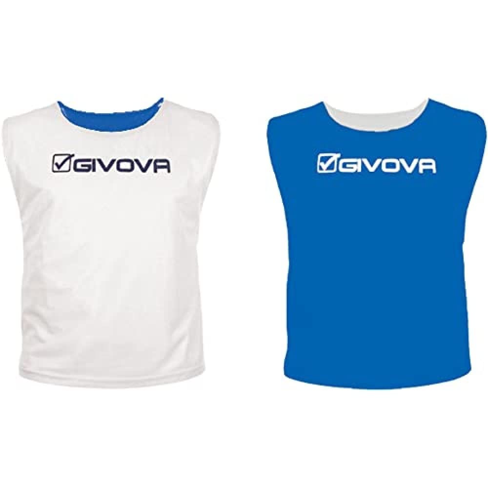 Givova, double jersey, white/light blue, S