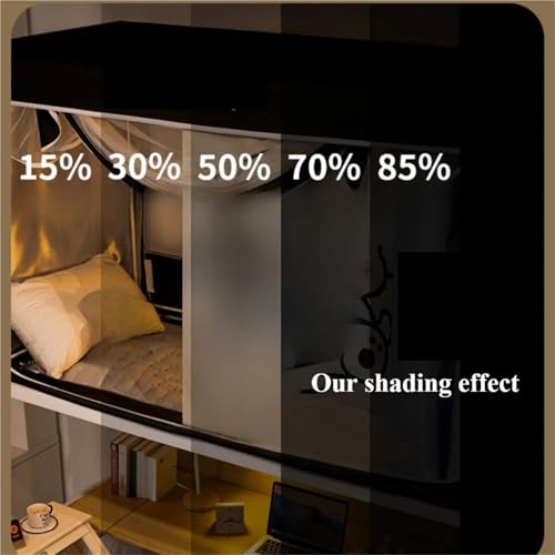 Cortina de cama litera para aislar la luz y dormir sin mosquitos 5