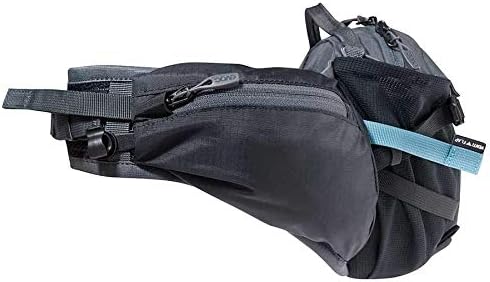 EVOC, Hip Pack Pro 3 Hydration Waist Pack - Hydro Pack for Biking, Hiking, Climbing, Running, Exercising - Holds 1.5L Bladder and 2 Water Bottles (not included)