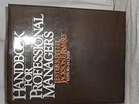 Handbook for Professional Managers 007005469X Book Cover
