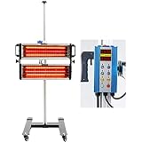 Infrared Paint Curing Lamp 2000W Shortwave Infrared Heat Lamp for Car Body Repair Paint Curing Syste
