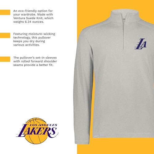 Holloway NBA 1/4 Zip Pullover| Stylish NBA Team Gear | Perfect for Training, Casual and Game Day3