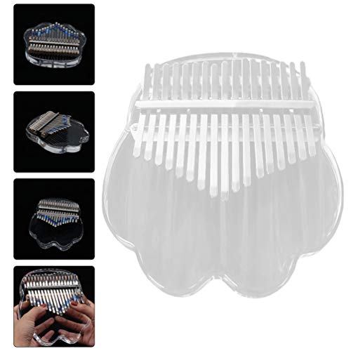 BIENKA Kalimba Pouce Piano 17 Touches Kalimba Piano Acrylique Transparent Kalimba Instrument de Musique for Cadeau d… - Les Beatles, Paul McCartney, John Lennon, RIngo Starr, George Harrison BIENKA Kalimba Pouce Piano 17 Touches Kalimba Piano Acrylique Transparent Kalimba Instrument de Musique for Cadeau d… – Image 7