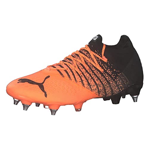 PUMA Future Z 1.3 MxSG Lace-Up Orange Synthetic Mens Football Boots 106750_01
