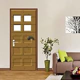 🌈【Efectos visuales 3D】: las pegatinas autoadhesivas para puertas en 3D son extremadamente artísticas y decorativas. El efecto visual estereoscópico 3D realista es más adecuado para la decoración del hogar y la expansión del espacio visual interior. Cree murales realistas y un atractivo visual increíble, transforme rápidamente el espacio en una escena encantadora, decore perfectamente su habitación, haga que su hogar sea más hermoso y cálido.