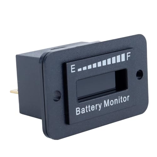 Orivin Batterieanzeige, 12–72 V, benutzerdefinierte Schaltung für Gabelstapler, elektrische Rasenmäher und andere elektrische Geräte.