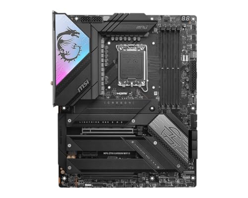 MSI MPG Z790 Carbon WiFi II Gaming Motherboard (Supports 12th/13th/14th Gen Intel Processors, LGA 1700, DDR5, PCIe 5.0, M.2, 2.5Gbps LAN, USB 3.2 Gen2, Wi-Fi 7, Bluetooth 5.4, ATX) by msi - Image 2