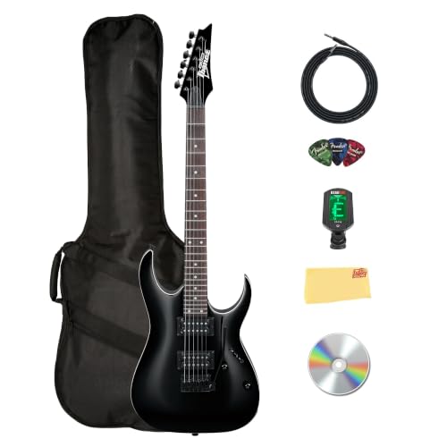 Ibanez GRGA120 RGA Gio �G���L�M�^�[ - �M�O�o�b�O�A�`���[�i�[�A�X�g���b�v�A�y��P�[�u���AAustin Bazaar�̉��DVD�A�|���b�V���N���X�t���u���b�N�i�C�g�o���h��