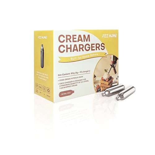 Fizzhome 8g Cream Chargers 10-Pack