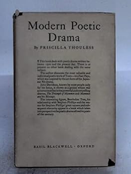 Hardcover Modern Poetic Drama. Book