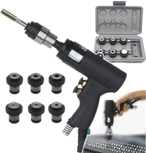 ZXCVBNMQ Máquina de roscado Manual neumática M3-M12 Pistola de roscado neumática Herramienta de roscado pequeña Herramienta