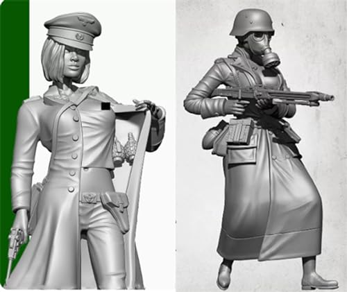 Figurine résine 1/35 soldat WWII pour corriger le manque de mixité en diorama