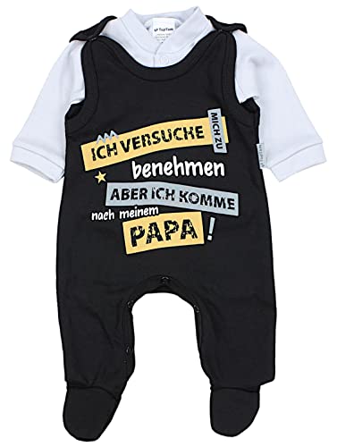 TupTam Unisex Baby Strampler Set Spruch Mamas & Papas Schatz, Farbe: Ich...