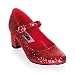 Funtasma by Pleaser Women's Schoolgirl-50 Mary Jane,Red Glitter,6 M US
