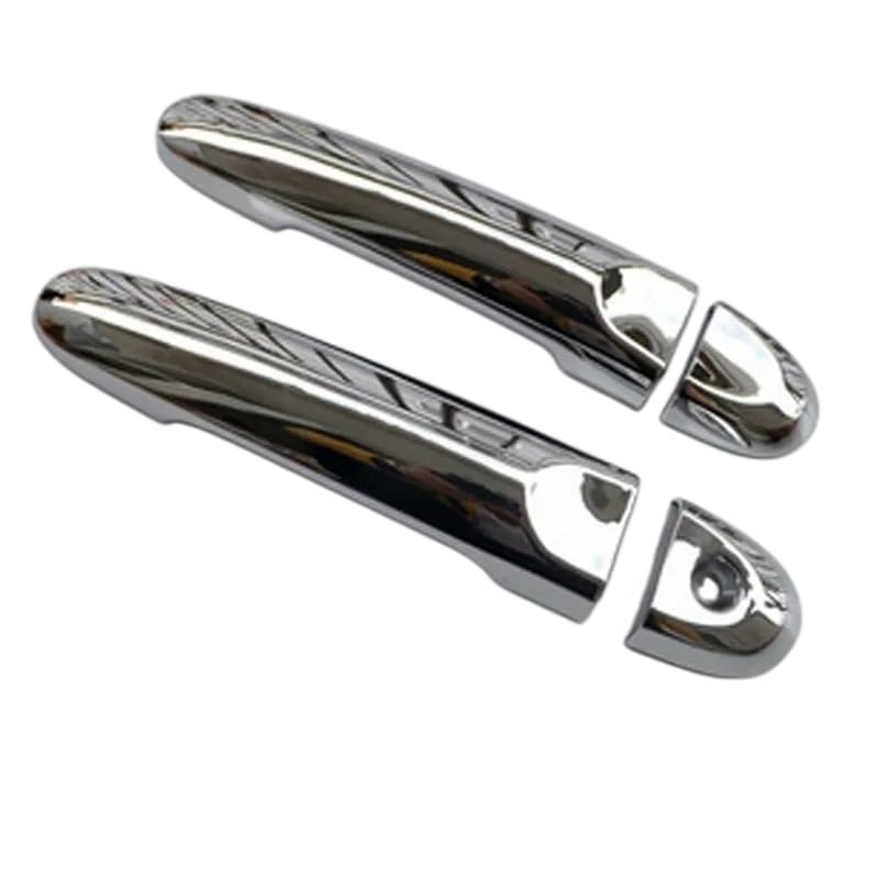 Garniture de poignée porte extérieure chromée pour rénover le design de votre Juke