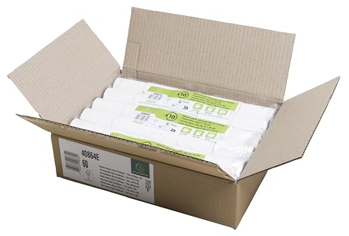 Bobines CB 57x35mm Exacompta carton de 60 rouleaux thermiques sans phénol