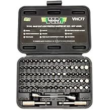 Vim Tools VHC77 77-Piece Half Cut Stubby Bit Set, 3.17-ukgja-985
