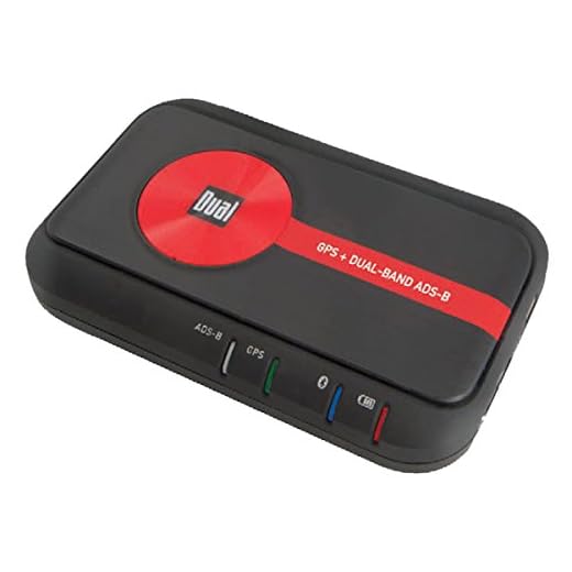 XGPS170D Universal Bluetooth GPS Receiver with Dual Band ADS-B and 12-30 VDC Adapter