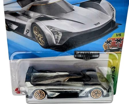 Image of Hot Wheels Cadillac Project GTP Hypercar HW Exotics for Ages 3 Years and Up 99 /250 (Grey)