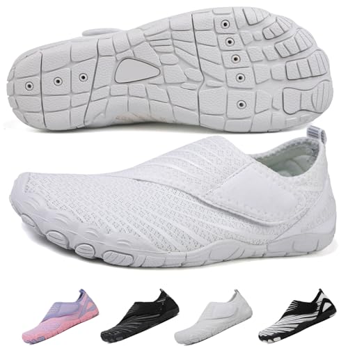 Image of Hike Barefoot Shoes Womens Men,Unisex Barefoot Water Shoes Breathable, Anti-Slip Hiking Footwear for Athletic Wide Toe Shoe Footwear for Hiking, Walking, Running, Yoga, and Water Sports
