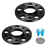 BDFHYK 5x112mm Wheel Spacers 12mm Hubcentric Wheel Spacer with Compatible with Audi A3 A4 TT,Compatible with Volkswagen Phaeton CC Beetle, Forged 5 Lug Wheel Adapters 66.56 mm Hub Bore, Set of 2