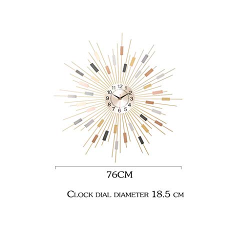 Spacmirrors Wall Clock Creative Fashion European Clock Handmade Sequin Decoration Bedroom Wall Clock Silent Quartz Clock Three-Dimensional Wall Decoration 76CM steampunk buy now online Spacmirrors Wall Clock Creative Fashion European Clock Handmade Sequin Decoration Bedroom Wall Clock Silent Quartz Clock Three-Dimensional Wall Decoration 76CM steampunk buy now online