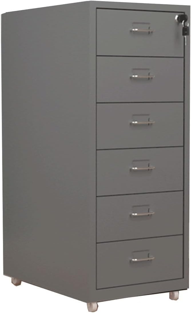 Amazon.com: ELEFOCUS Mobile File Cabinet Metal | Vertical Filing ...