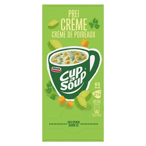 Cup-a-Soup Poireau fini les déjeuners sautés avec ces 21 tasses de 175ml