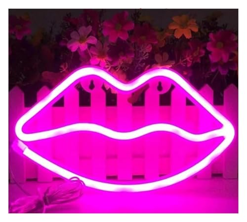 Lampe murale néon à l'atmosphère apaisante pour un éclairage de nuit tamisé