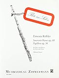  Souvenir russe op. 60 / Papillon op. 30: Für Flöte und Klavier