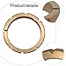 Car Brass Joint Flange Ring 020409374 Replacement Accessory for VW/Golf/Jetta/Passat/Audi/A3/TT/Interior Repair and Maintenance, Easy Install Without Damaging Vehicle