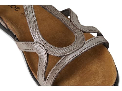 Image of NAOT Footwear Women's Dorith Sandal with Cork Footbed and Arch Support Footbed - Adjustable Sandal With Backstrap - Comfort and Support - Lightweight and Perfect for Travel - Narrow to Medium Fit