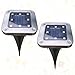NULYLU Outdoor Solar Lights Waterproof 8 LEDs Solar Lamp for Garden Led Lighting Tool Outdoor Waterproof