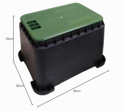 Arqueta rectangular Toro estándar para la organización estética de válvulas en jardines 3