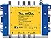Produktbild TechniSat TECHNISYSTEM 5/8 K - Kaskade zur Erweiterung der Grundeinheit (Multischalter-System für Großanlagen, mit Anschlussmöglichkeit von 4 ZF-Ebenen/Sat Blöcke, für Quattro-LNB)