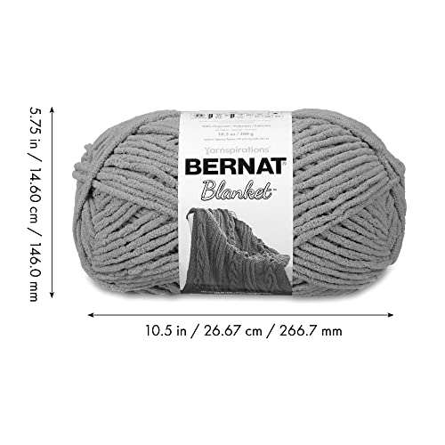 Bernat 16111010959P02 Blanket Super Bulky Acrylic Yarn - 2 Pack Of 300G/10.5Oz #6 Chunky Chenille Heavy Weight Yarn For Knitting And Crocheting, Amigurumi thumb #9