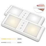 Kohree Ultra-Thin 12V Led RV Interior Light, 4000-6000K 3-Level Dimmable Camper Trailer Ceiling Dome...