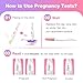 Easy@Home Ovulation & Pregnancy Test Kit: 50 Ovulation Test Strips + 3 Pregnancy Tests + 2 Collapsible Pee Cups - Accurate LH Surge Tracking & Early hCG Detection & Hygienic Home Use Urine Cup for TTC