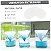 Luxshiny 4packs Industrial Filter Discs of Oil Test Paper for Mushroom Cultivation Lab Use and Experiments for Commercial and Home Cultivation