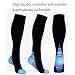 UBERMing 2 Pares Calcetines de Compresión Medias de Compresión para Hombres y...