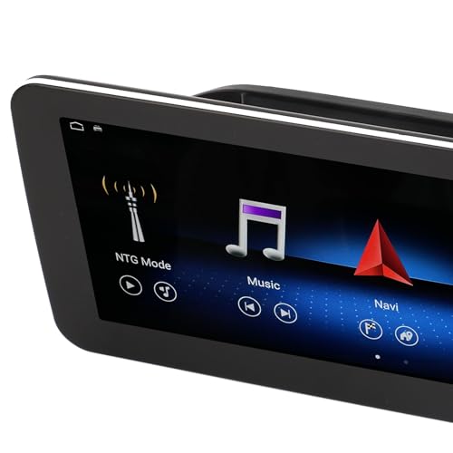 Navegação GPS para Carro, Multifuncional de Alta Definição 10,25 Polegadas Rádio para Carro Sem Fio