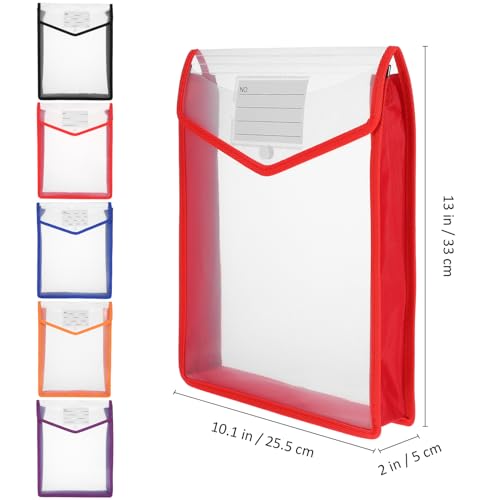 Pochette porte-documents A4 extensible transparent Cabilock 5x