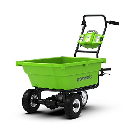 2. Greenworks G40GC Self-Propelled Cordless Electric Garden Cart
