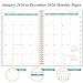 2026 Planner - A5 Weekly & Monthly Planners Spiral Bound, January 2026 - December 2026, 2026 Planner with Flexible Cover, Tabs, Inner Pocket, 6.4